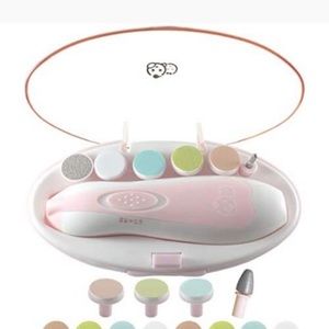 Pink 20 in 1 by Royal Angels | Safe Electric Baby Nail Trimmer.